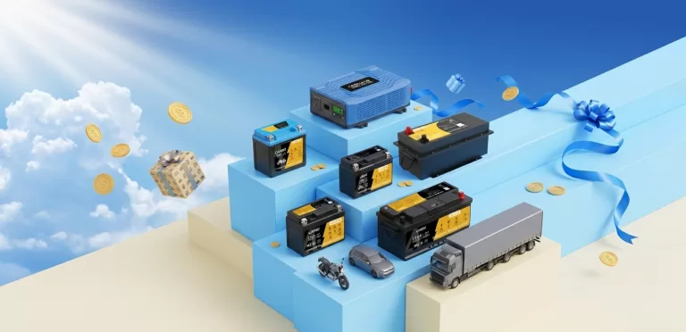 Full range of starting batteries for automotive engine ignition, high CCA performance for cars and trucks
