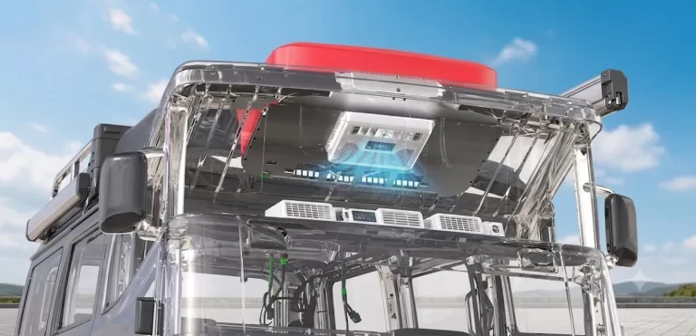 CARKU parking AC system